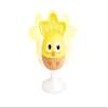 Hape Playful Animal Rattle - Three Animals with Massagers, Rabbit, Bride and Mouse - Educational Toy from 0 Months view 2