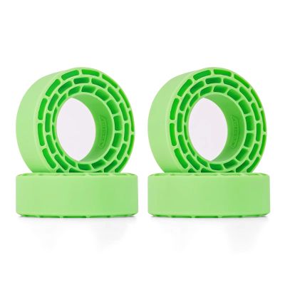 for 4pcs Silicone Rubber Inserts for (68-72mm) 1.3" Tires RC Car Repair Kit(Green)