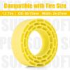 for 4pcs Silicone Rubber Inserts for (68-72mm) 1.3" Tires RC Car Repair Kit(Green) view 3