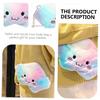 SAFIGLE Cute Plush Cloud Shaped Crossbody Bag for Boy Girl Stylish Cartoon Chain Bag for Girls for Parties Beach and Shopping Holds Phone and Essentials view 2
