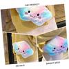 SAFIGLE Cute Plush Cloud Shaped Crossbody Bag for Boy Girl Stylish Cartoon Chain Bag for Girls for Parties Beach and Shopping Holds Phone and Essentials view 4