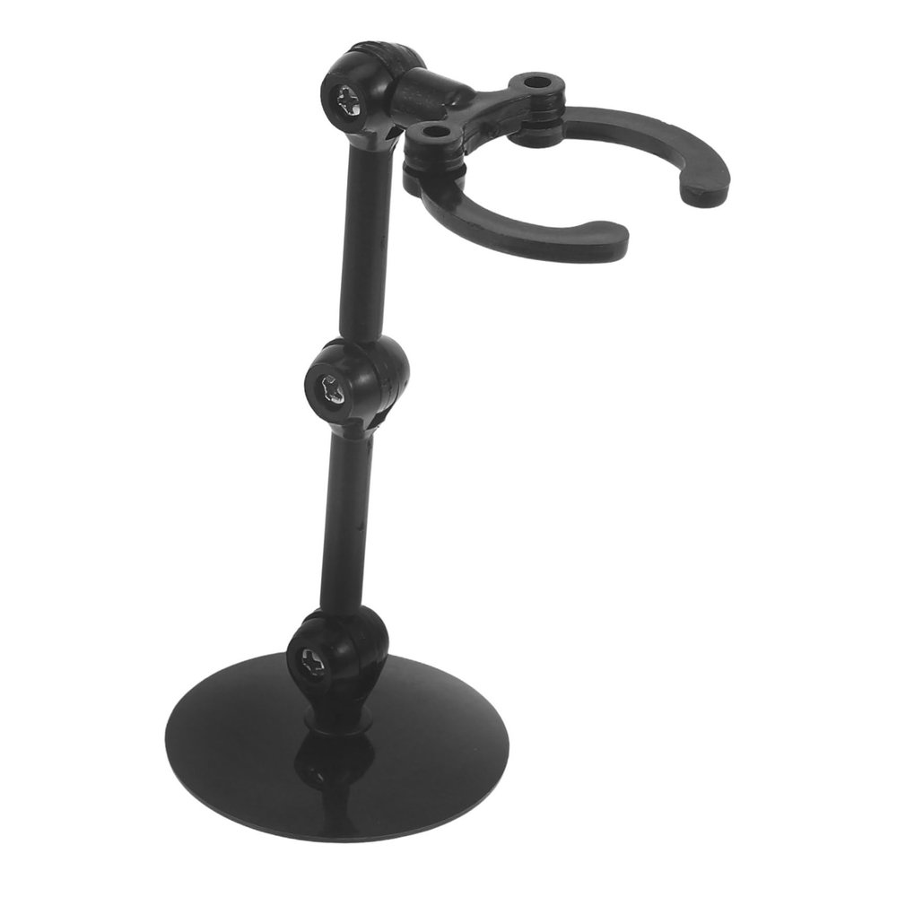 Alasum 4pcs Action Figure Display Stands Plastic Holder for Dolls and Figurines Easy Assembly Stable Base for Home Decor for Collectibles and Desktop Decoration