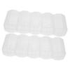 Abaodam 2pcs Poker Chip Organizer Portable Plastic Storage Box Lids for Poker Chips Coin Organizer view 1