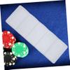 Abaodam 2pcs Poker Chip Organizer Portable Plastic Storage Box Lids for Poker Chips Coin Organizer view 4