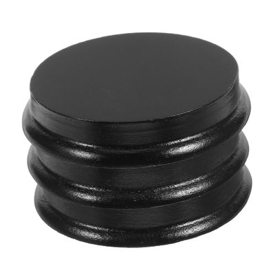 ABOOFAN 3pcs Wooden Miniature Bases Round Base for Dolls Action Figures Stand Display