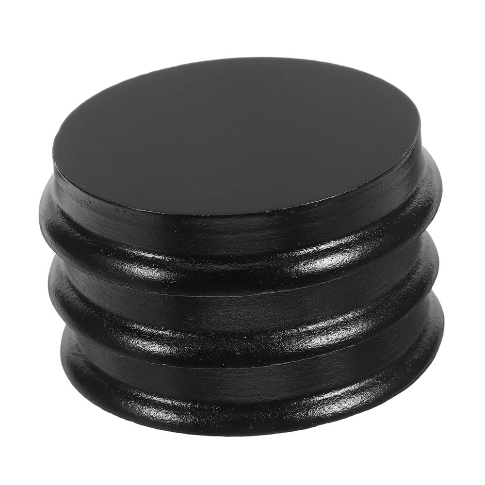 ABOOFAN 3pcs Wooden Miniature Bases Round Base for Dolls Action Figures Stand Display