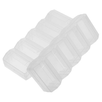 Hohopeti 2pcs Poker Chip Box Tray Storage for Poker Chips Plastic Case Holder Portable Case
