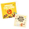Hello 2 Kids Praise The Lord Soundbook & God Bless You Hardcover Book Bundle  Inspire Faith & Prayer | Christian Gift for Toddlers view 1