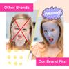 Yeme Kid-Sized 3 Ingredient Face Masks for Girls (6-Pack)  Sensitive Skin Extra Gentle Formula, Kids Spa Day & Sleepover Activity, Mommy & Me Self Care, Birthday Party Supplies view 2