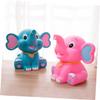 Alasum Cartoon Elephant Piggy Bank for Kids Creative Money Storage Pot Cute Design for Boys and Girls Sturdy Rubber Material for Saving Coins at Home view 3