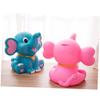 Alasum Cartoon Elephant Piggy Bank for Kids Creative Money Storage Pot Cute Design for Boys and Girls Sturdy Rubber Material for Saving Coins at Home view 4