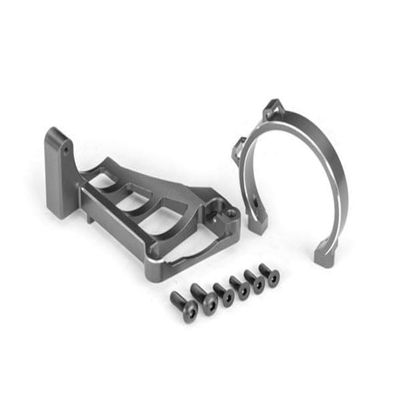 Traxxas 10262-GRAY - Aluminum Motor Mounts, Gray