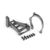 Traxxas 10262-GRAY - Aluminum Motor Mounts, Gray view 1