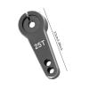CoudarTitie 1/10 RC Car 25T Servo Arm Replace Parts for Axial Car DIY Accs, Black view 2