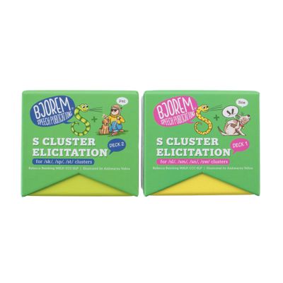 Bjorem Speech S Cluster Elicitation for Teaching S Blends or Clusters to Children in Speech Therapy
