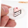 Alasum 10 Sets Mini Cake Plates House Mini Ornaments for Dessert Fake Food Fake Kitchen Artificial Food Prop Mini House Accessories Pretend Food Resin view 3