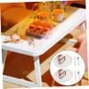 Alasum 10 Sets Mini Cake Plates House Mini Ornaments for Dessert Fake Food Fake Kitchen Artificial Food Prop Mini House Accessories Pretend Food Resin view 4