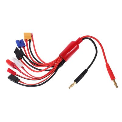 Model Aircraft Connecting Cable Multi-Adapter Charging Cord Banana Plug Socket for Jst DIY Projects