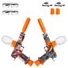 2 Pack Splatter Blasters, Electric Splat Blaster Toy Kits, 50000+, 10 Rs Per Seconds, 600 Hopper, Outdoor Team Game Activities Toy, 2 Rechargeable Batteries, Age 12+ Year Up view 1