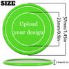 500 Custom Poker Chips, Personalized Drink Tokens with Own Logo, Image and Text, Double Side UV Full Color Printing Drink Chips for Bar, Party, Business Cards, Company Logo and Promotions (Green) view 2