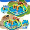 Doctor Dolphin Inflatable Water Bounce House, Inflatable Bounce House for Big Kids, Water Slide for Kids Backyard, Inflatable Water Park Bouncy House with Blower for Outdoor view 4