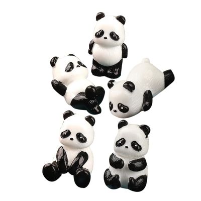 Abaodam 5pcs Miniature Statues Cute Cartoon Animal Figures for Home and Garden Decoration DIY Crafts Bookshelves and Desk Ornaments