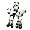 Abaodam 5pcs Miniature Statues Cute Cartoon Animal Figures for Home and Garden Decoration DIY Crafts Bookshelves and Desk Ornaments view 1
