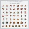100Pcs Cartoon Hero Stickers, Waterproof Hero Sticker for Water Bottle Laptop Phone Cases Planner Skateboard Luggage Helmet Party Favor Decor, Ideal for Adults Teens Teacher Rewards C1K3Z1F view 4