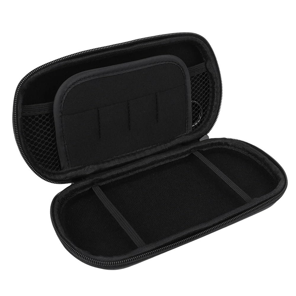 Carrying Storage Case for Trimui Smart Pro,Portable Travel Protective Bag for Handheld Game Console,Black Hard EVA Storage Pouch