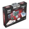 Pressman Premium Classics: Professional 300-Piece Poker Set | Aluminum Carry Case | Includes 5 Poker Dice | 2-10 Players, Ages 8+ view 1