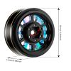 4 PCS 1.1" Wheel Hubs Rims Brass Beadlock Wheel Tires Set Compatible for Traxxas TRX4M 1/18 RC Car view 4