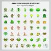 100Pcs Cartoon St Patricks Day Stickers, Waterproof St Patricks Day Sticker for Water Bottle Laptop Phone Cases Planner Skateboard Luggage Party Favor Decor St Patricks Day Decorations C1K341F view 3
