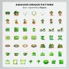 100Pcs Cartoon St Patricks Day Stickers, Waterproof St Patricks Day Sticker for Water Bottle Laptop Phone Cases Planner Skateboard Luggage Party Favor Decor St Patricks Day Decorations C1K341F view 4