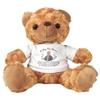 A Hug From Heaven - Memorial Teddy Bear With Personalized Photo Shirt, Personalized Teddy Bear Memorial Gifts, Memorial Custom Teddy Bear, Custom Photo Sympathy Gift For Loss of Mom Dad Family Members view 1