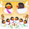 24 Pcs Jesus Rubber Ducks with 6 Color Easter Jesus Loves You Ducks for Kids Toddler view 2