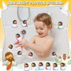 24 Pcs Jesus Rubber Ducks with 6 Color Easter Jesus Loves You Ducks for Kids Toddler view 4
