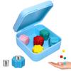 Leap Fit Gonggi Korean Game Gong Gi - Weighted Gongi Stones - Real Gongii Squid Set with Case