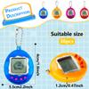 Conagel 36 Pcs Virtual Pet Keychains Electronic Digital Pets Keyring Retro Handheld Game Nostalgic 90s Toy Keychain for Kids Birthday Party Gifts Goodie Bag Fillers view 2