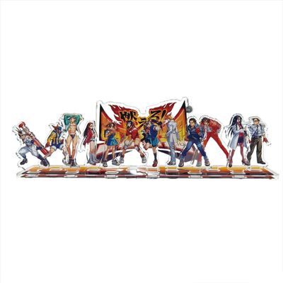 Capcom Moero! Justice Academy Character Acrylic Stand A Set Approx. H 5.8 x W 8.3 inches (148 x 210 mm) Acrylic Resin