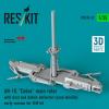 RSU35-0032 1/35 AH-1G Cobra Main Rotor with dust and Debris Deflector (Sand Shields) Early Version for ICM kit (3D Printed) Res-kit view 2