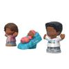 Fisher-Price Replacement Parts for Collectible Little People Big Helpers Family Dollhouse FRM74 - Replacement African-American Figures Dad Mom and Baby view 2
