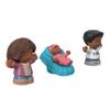Fisher-Price Replacement Parts for Collectible Little People Big Helpers Family Dollhouse FRM74 - Replacement African-American Figures Dad Mom and Baby view 3