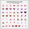 100Pcs Cartoon Valentines Stickers, Waterproof Love Sticker for Water Bottle Laptop Phone Cases Planner Skateboard Luggage Helmet Party Favor Decor, Ideal for Adults Teens Teacher Rewards C1K371F view 4