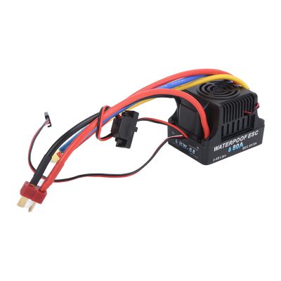 80A ESC Brushless Heat Dissipation ESC for 1/8RC Car