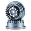 4Pcs Aluminium Beadlock Wheel Rims For 1/7 Mojave 6S EXB & 1/8 Mojave 4S BLX Desert Truck(Titanium) view 2