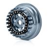 4Pcs Aluminium Beadlock Wheel Rims For 1/7 Mojave 6S EXB & 1/8 Mojave 4S BLX Desert Truck(Titanium) view 3