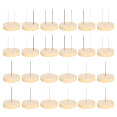24 Pieces Dolls Stands Display Holder Crochet Dolls Stand Dolls Display Needle Base Action Figure Display Holder
