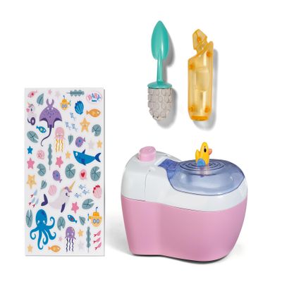 BABY born Toilet for Dolls 36 and 43 cm with Sound Function and Accessories, Pink