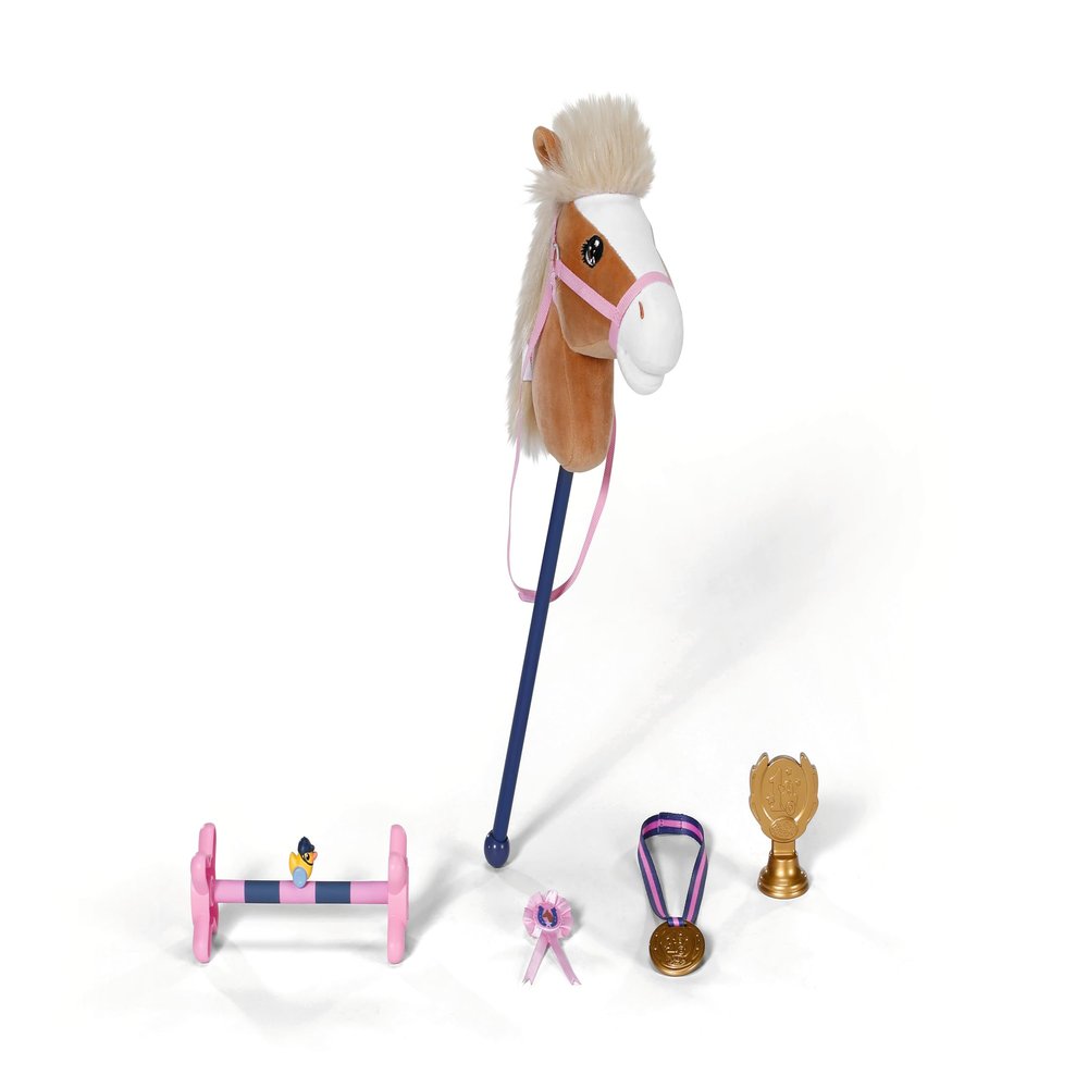 BABY Born Hobby Horsing 837375 Zapf Creation Doll Kit with Kissing Horse