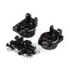 Adjustable Shock Mounts Rear Axle Brass Portal Drive Axle Compatible with 1/10 RC Crawler Models Including TRX-4 TRX6 G63 55g RC car Accessories view 1